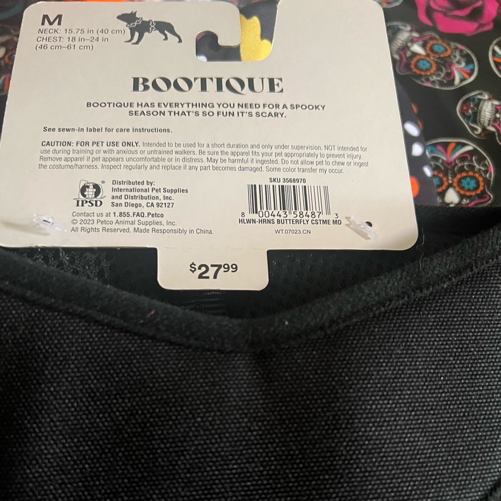 ๐ 3/for $20 in a BUNDLE Bootique Butterfly Harness Costume - Picture 12 of 13